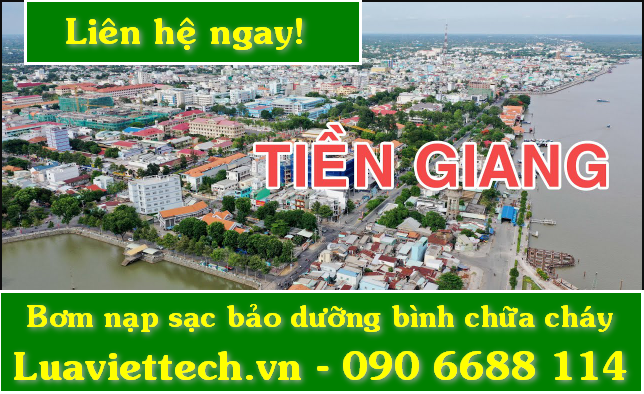 Bơm nạp sạc bảo dưỡng bình chữa cháy giá rẻ tại Tiền Giang