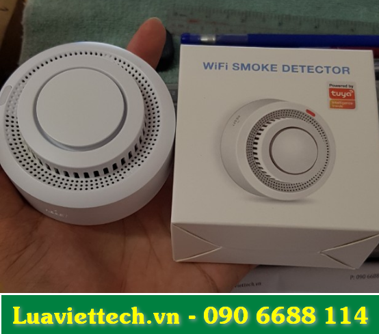Thiết bị báo khói độc lập thông minh, có thể báo qua điện thoại LV-YG400A-WIFI