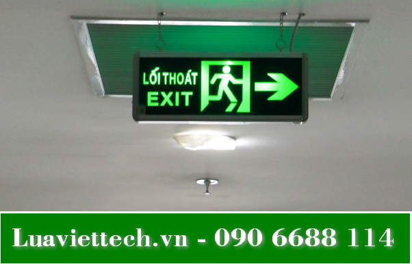 đèn exit lối thoát giá sỉ tại luaviettech.vn