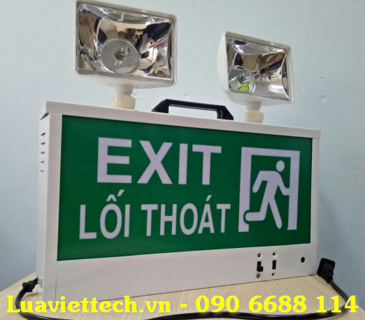 Đèn exit, đèn biển báo model EXIT 2E