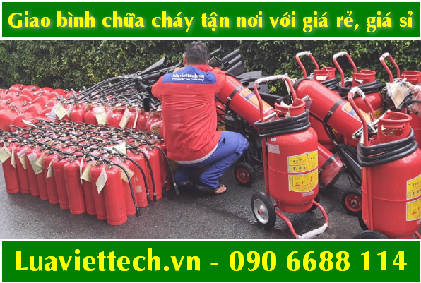 Luaviettech.vn - Địa chỉ nạp sạc bình chữa cháy uy tín, chất lượng cho công ty có xuất hóa đơn đỏ VAT theo quy định của pháp luật.