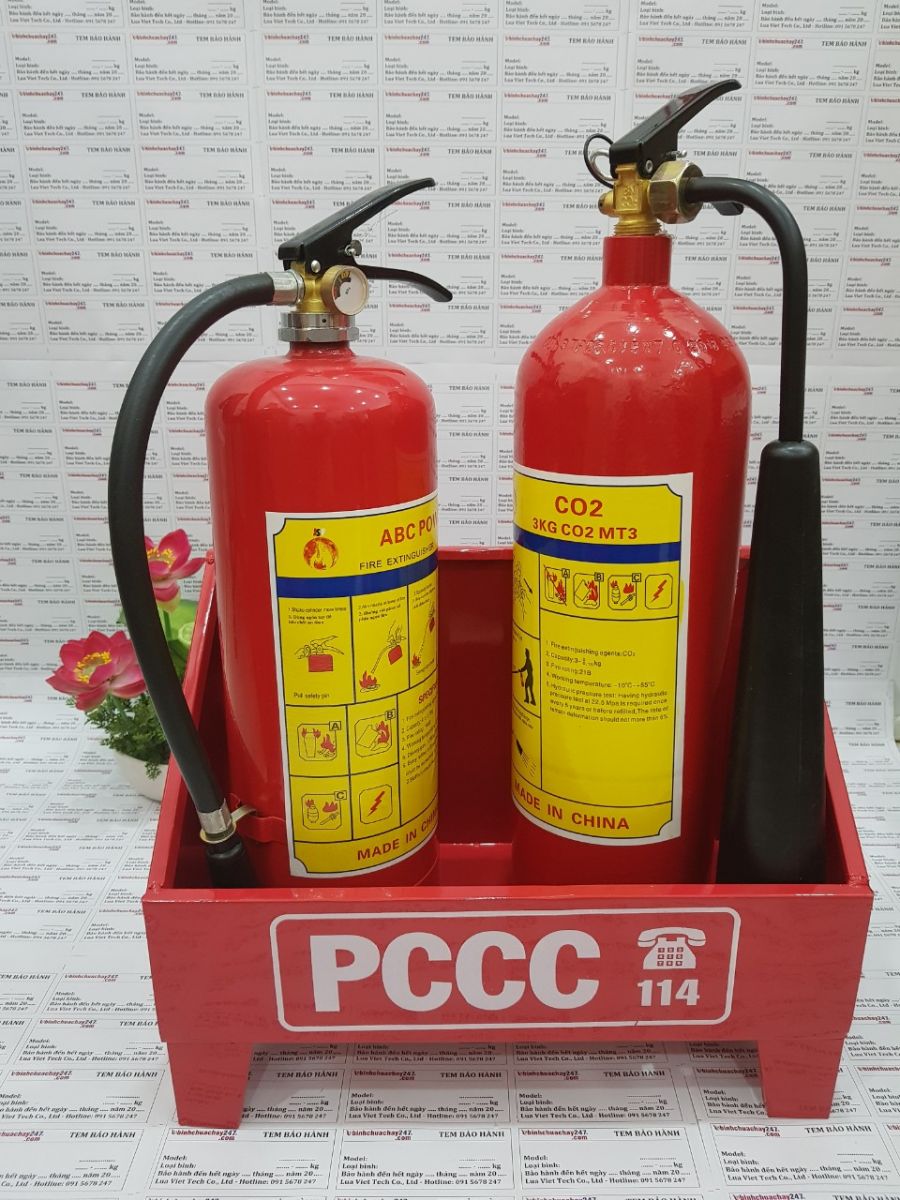 bình chữa cháy đạt chuẩn an toàn PCCC