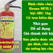 Bình chữa cháy Renan MFZL1 bột ABC 1 kg có tem kiểm định giá sỉ giá rẻ giao hàng tại tphcm toàn quốc