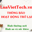 Luaviettech.vn hoạt động kinh doanh trở lại, chúc Quý khách bình an và sức khỏe