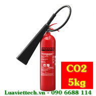 Bình chữa cháy khí CO2 Eversafe EEC 5e1 Malaysia 5kg