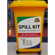 Bộ ứng cứu tràn dầu và hóa chất 120 lít (Oil and Chemical Spill Kit 120L)