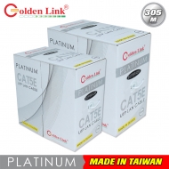 Cáp mạng Golden Link plus UTP Cat 5e Platinum (Màu Xám)