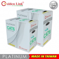 Cáp mạng Golden Link SFTP Cat6 Platinum 305m (màu xanh lá)