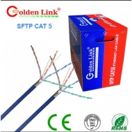 Dây cáp mạng  GOLDENLINK SFTP CAT5e  PLATINUM, 4 pair, 24 AWG